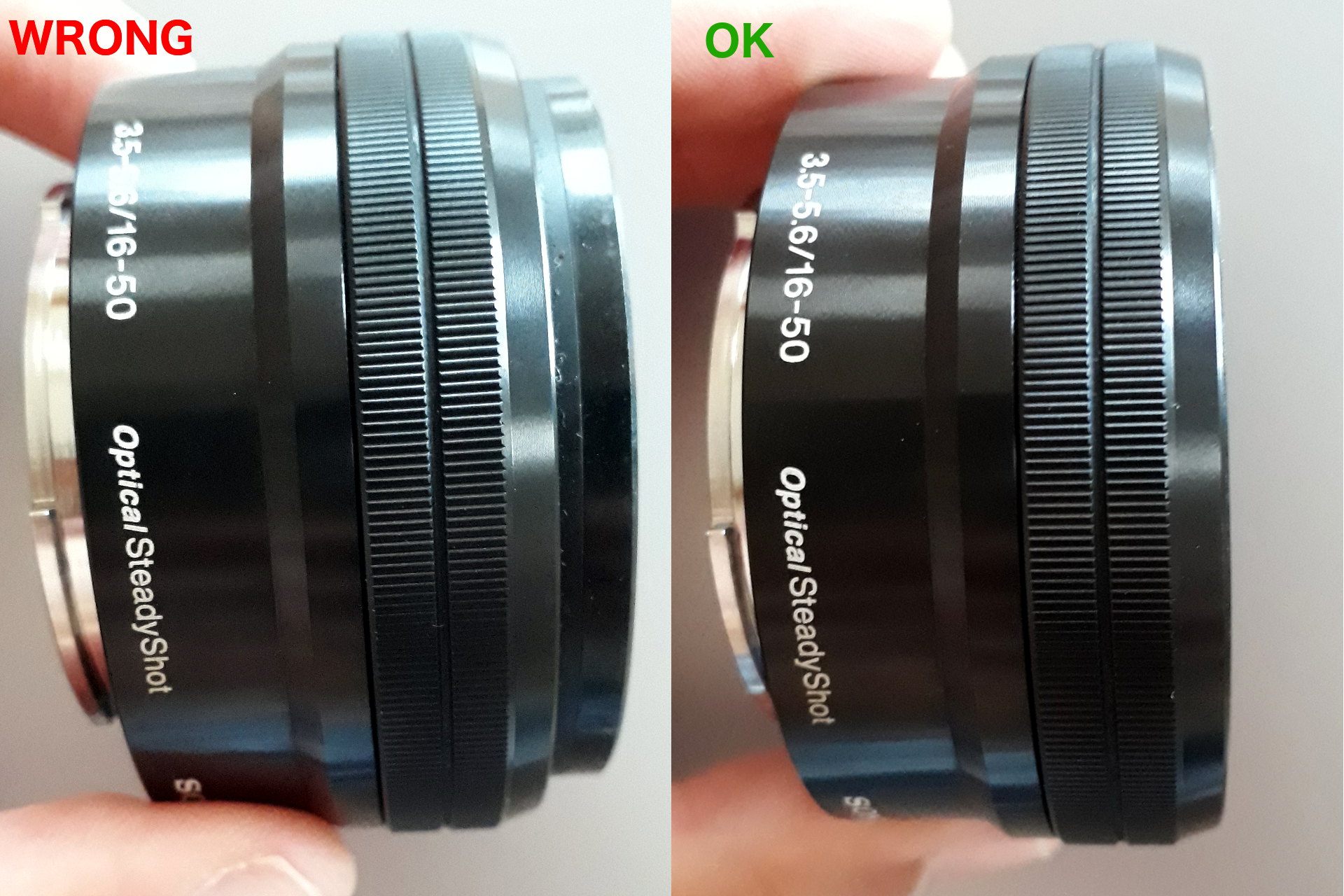 Obrázek ke článku How to fix E-mount lens error "Cannot recognize lens. Attach it properly"